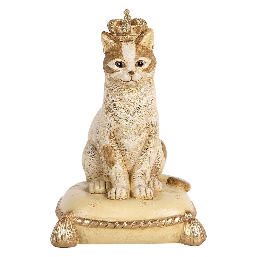 Копилка "Королевская кошка" 13x13x20см