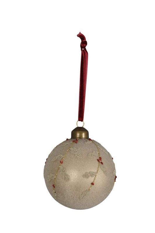 Елочный шар "Ягодки" 8см