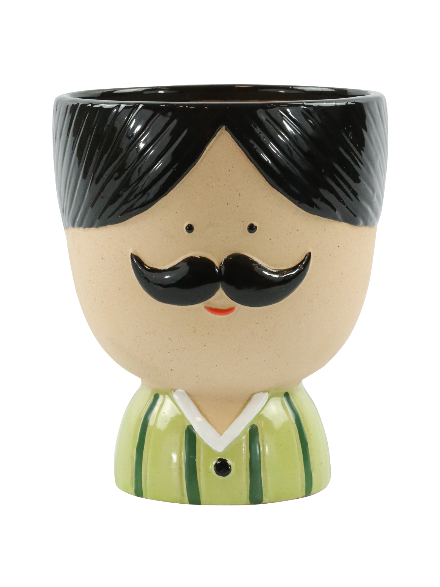 Кашпо "Месье" 12,5x12,5x14,7см