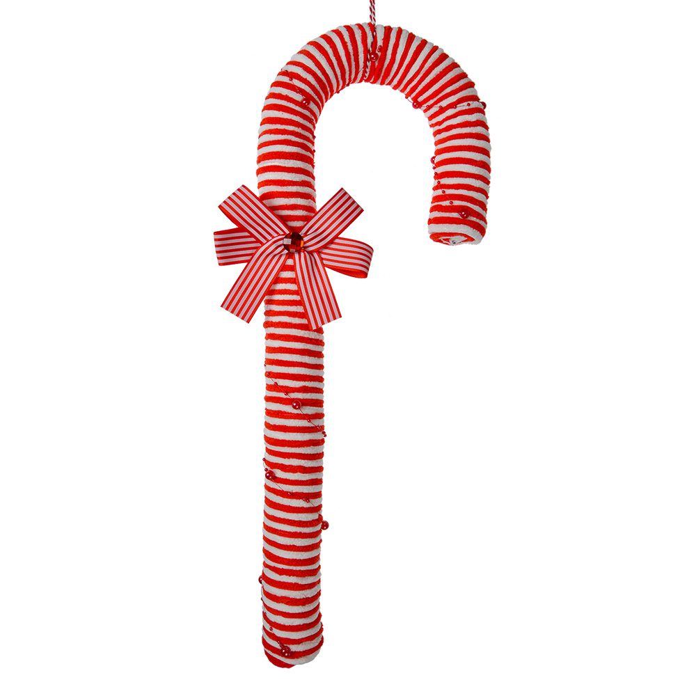 Декор подвесной "Карамельная трость" большая 17x5x56см