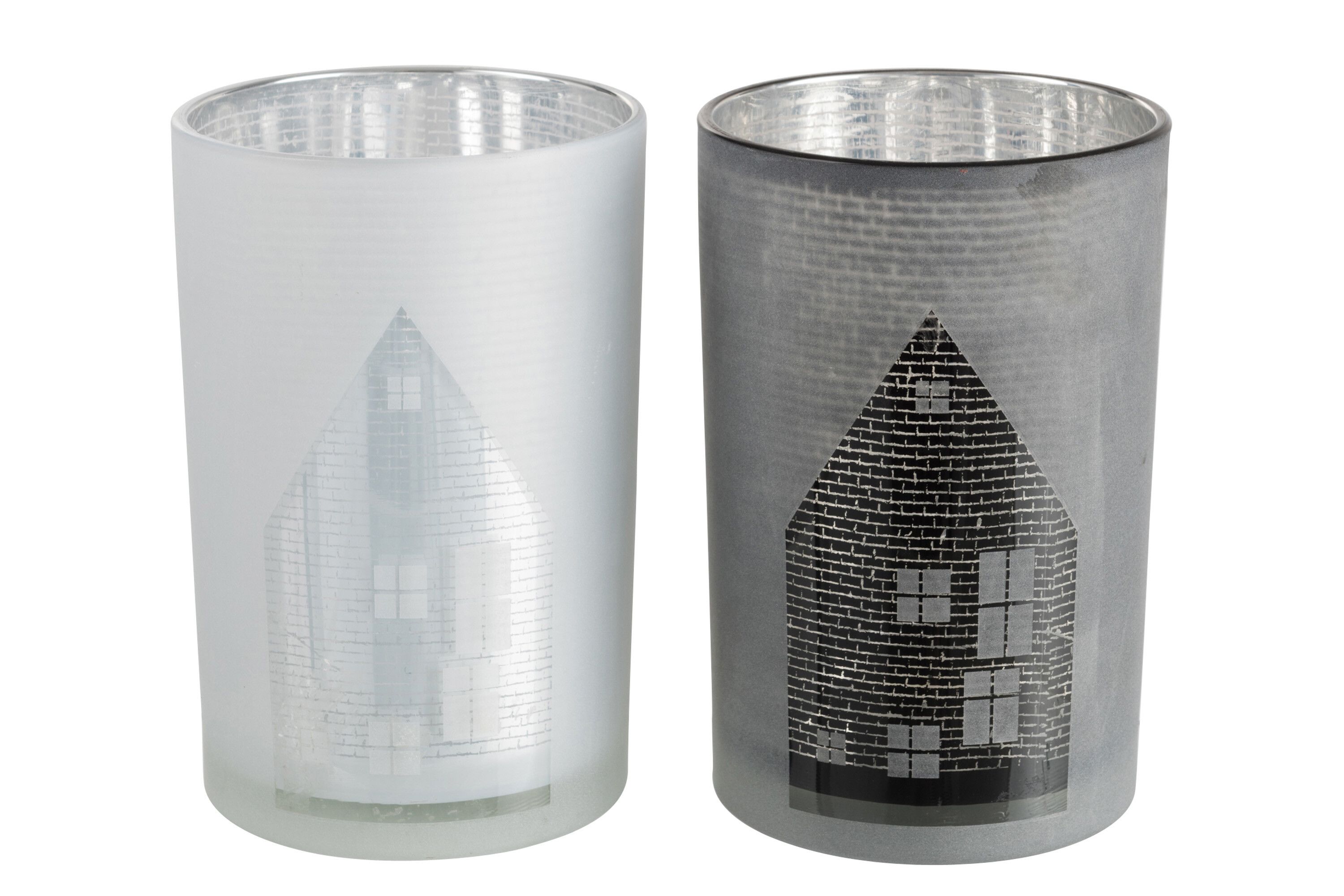 Подсвечник "Дом" в ассортименте 12x12x18см