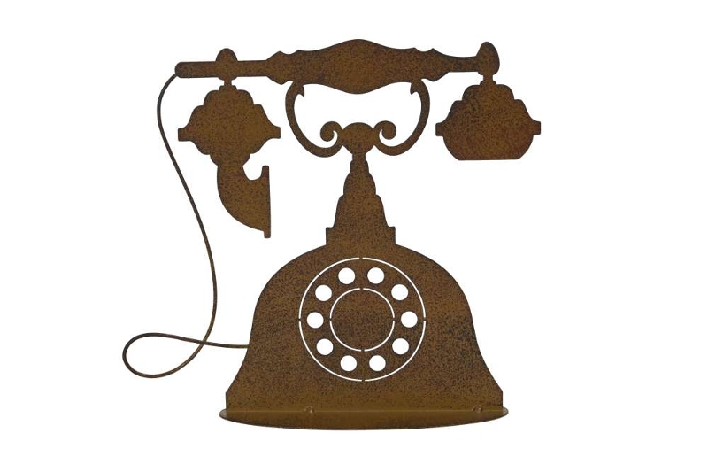 Декор "Телефон" 26x7xH23см