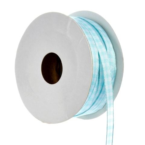 Тесьма "Бирюзовая клетка" 10ммX10м