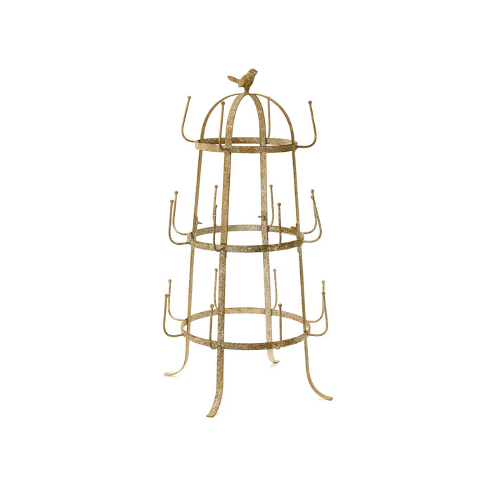 Подставка для чашек "Птичка" 42x42x71см