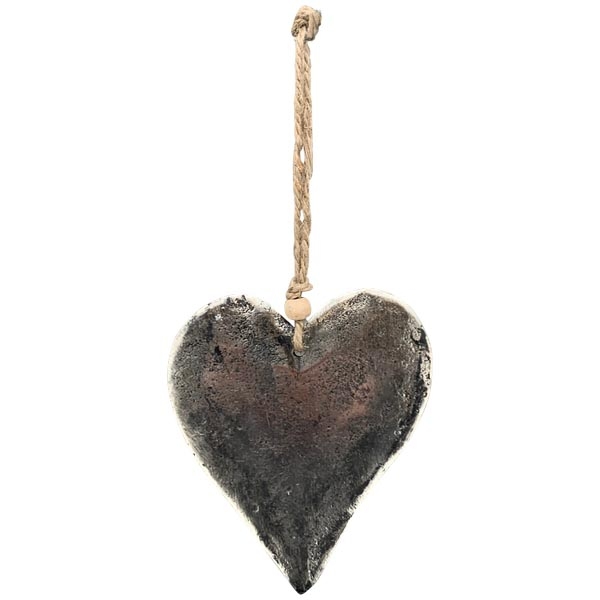 Декор подвесной "Сердце-рустик" 10x0,5x12см