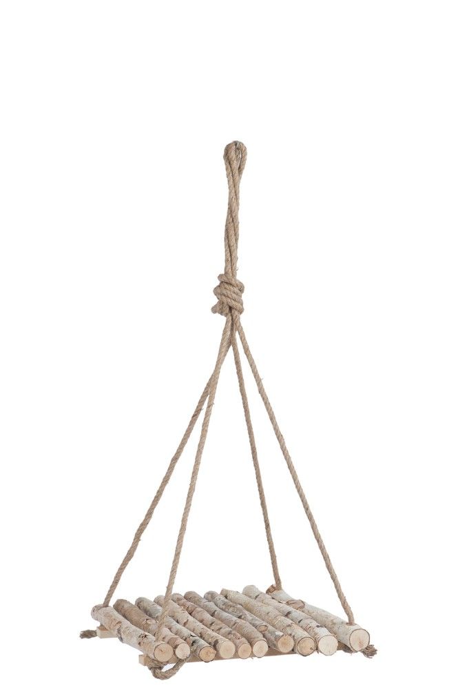 Полочка подвесная "Вуд" 40x40x95см