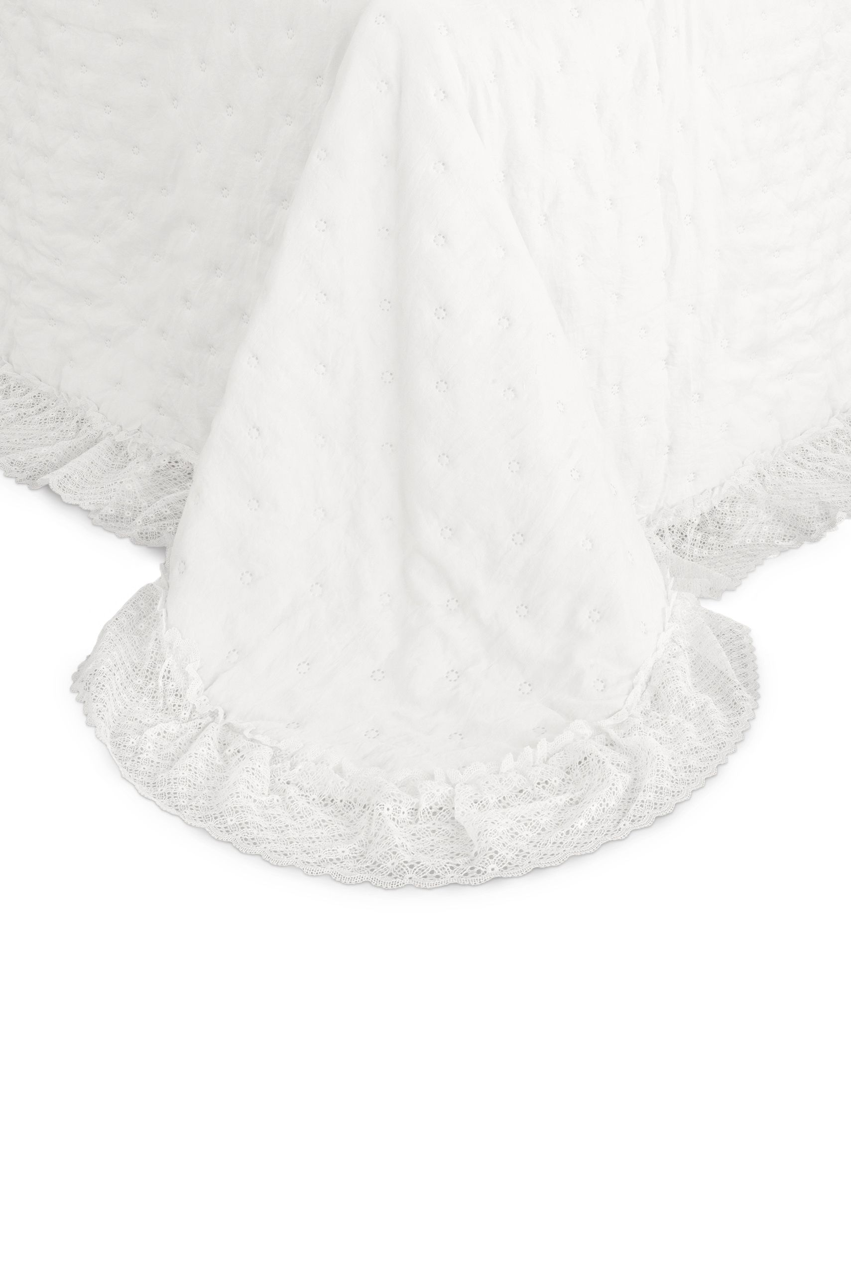 Покрывало 2-спальное  "Мираж" БЕЛОЕ 260x260см