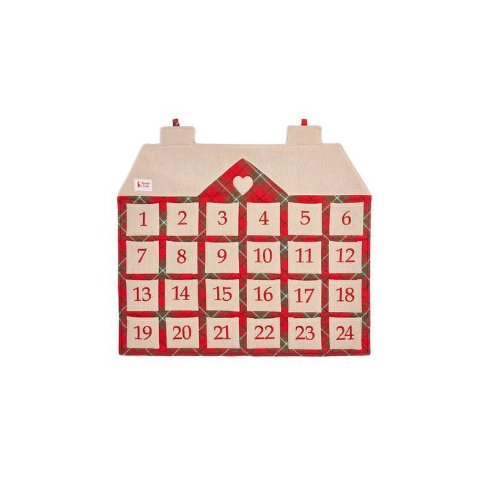 Декор "Адвент-Домик" 57,5x52,5см