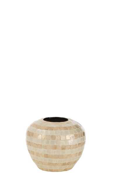 Ваза декоративная "Ракушки" 26,5x26,5x21,5см