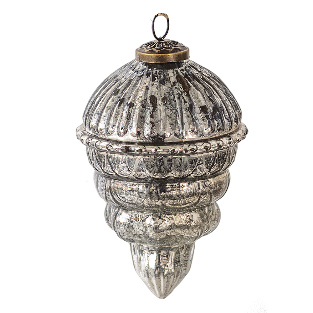 Елочное украшение "Брокант" Ø 10x15см