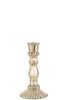 Подсвечник "Меркьюри" большой 12x12x23см