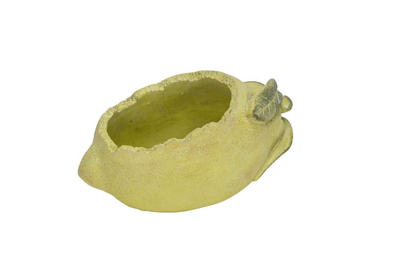 Кашпо "Лимон" большое 22,5x14xH12см