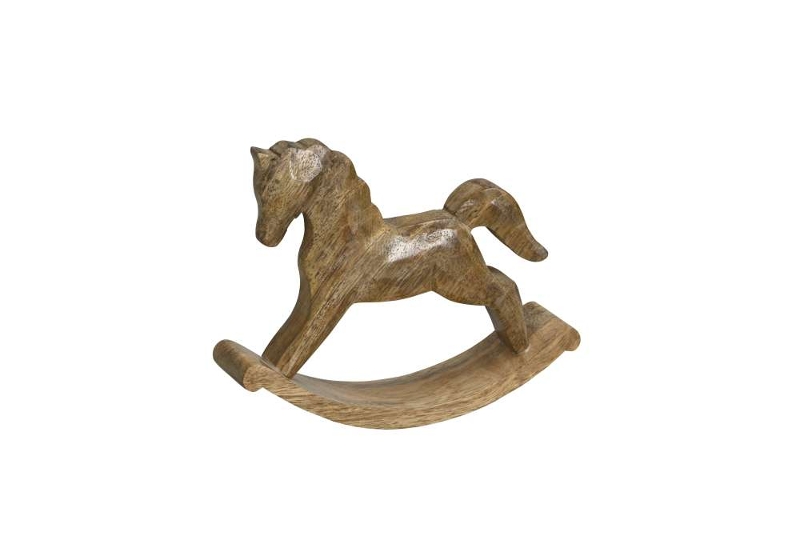 Декор "Лошадка - качалка" малая 15,5x4xH12см