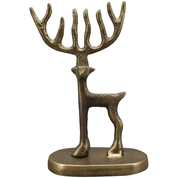 Декор "Олень" малый  8x4x12см