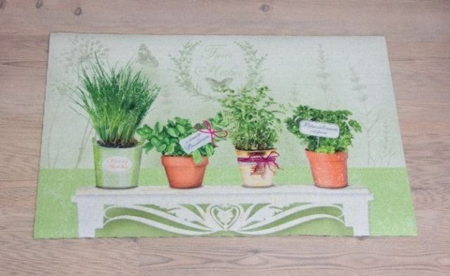 Коврик "Травы Прованса" 45х0,5х68см