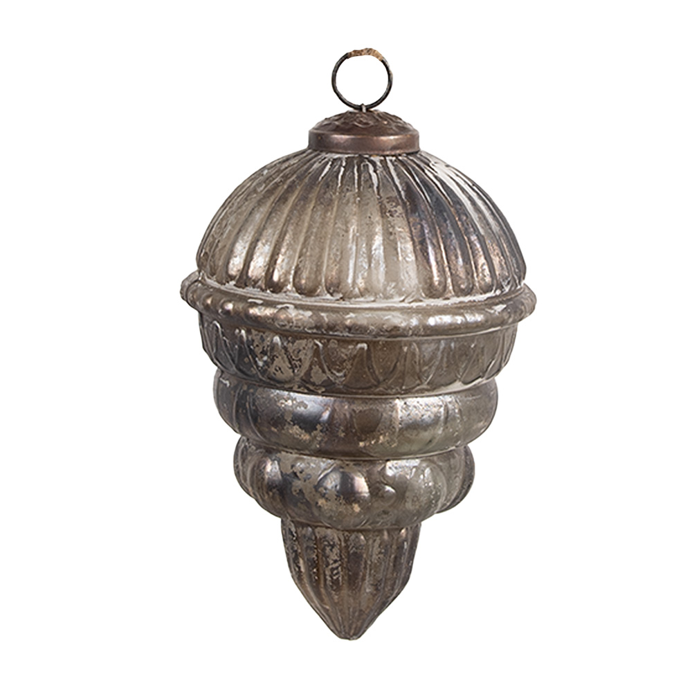 Елочное украшение "Античность" Ø 10x15см