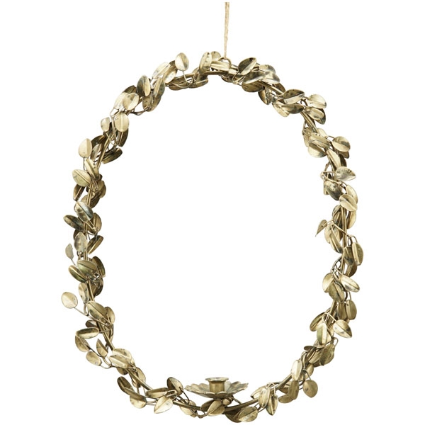 Подсвечник подвесной "Омела"  27x6x34см