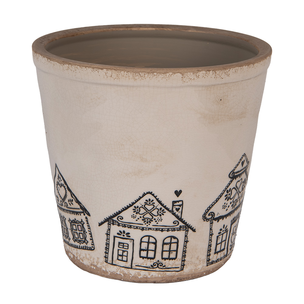 Кашпо "Домики" XL Ø 21x20см