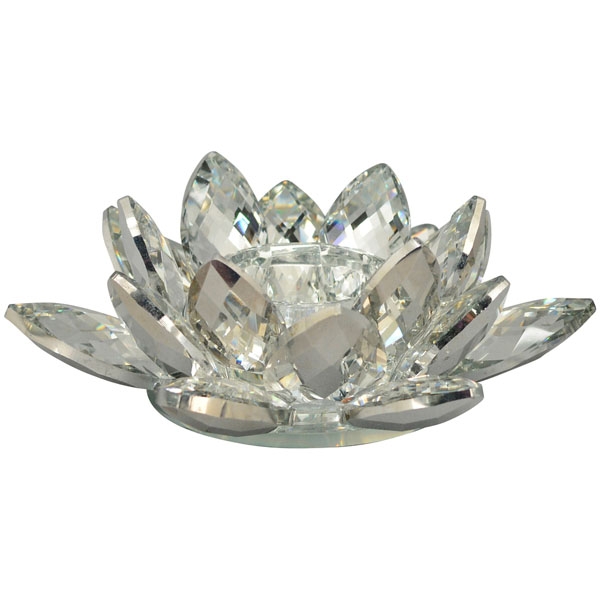 Подсвечник "Лотос" малый 14,5x14,5x5см