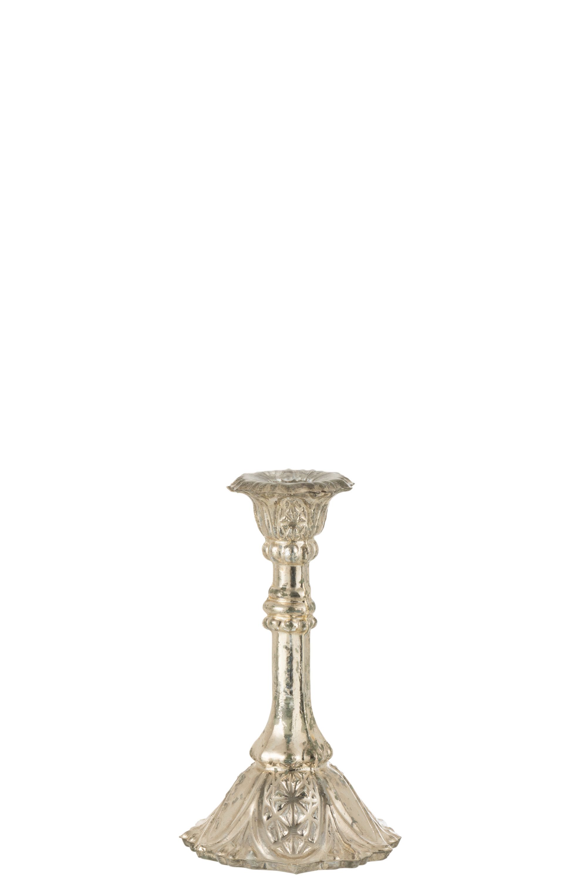 Подсвечник "Меркьюри" 10x10x17см