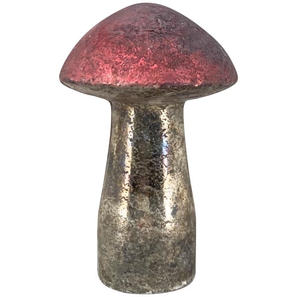 Декор "Гриб" красная шляпка 6,5x6,5x10см