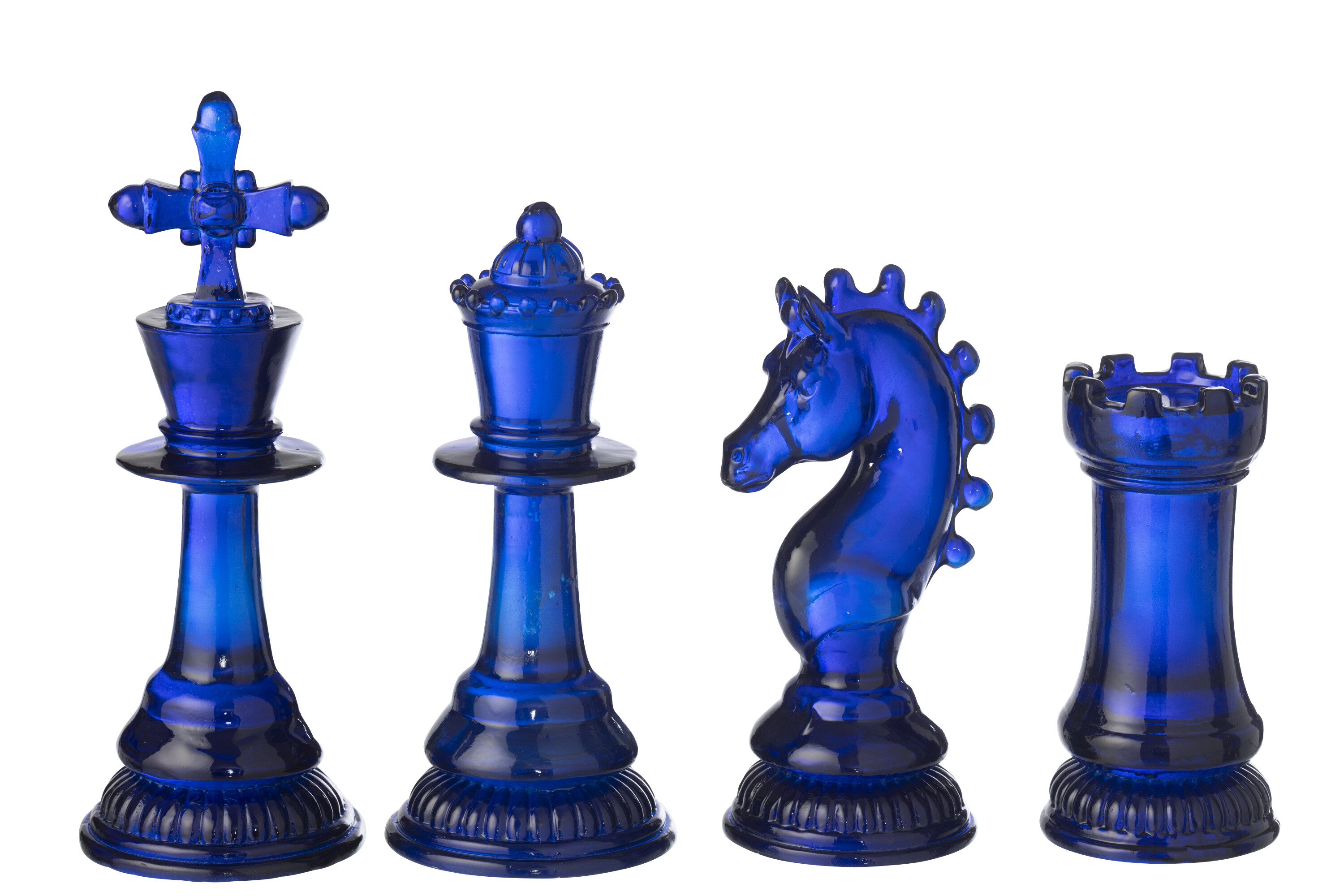 Декор "Шахматы" синие в ассортименте 12x12x26,2см