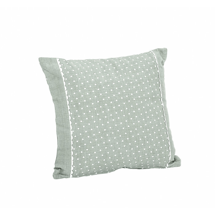 Подушка декоративная "Матильда" мята 40x40см