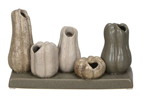 Ваза "Пять тыкв" 18x8xH11см