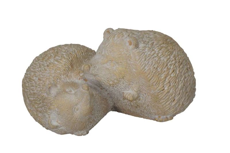 Декор "Ежики" 14х11х19,5см