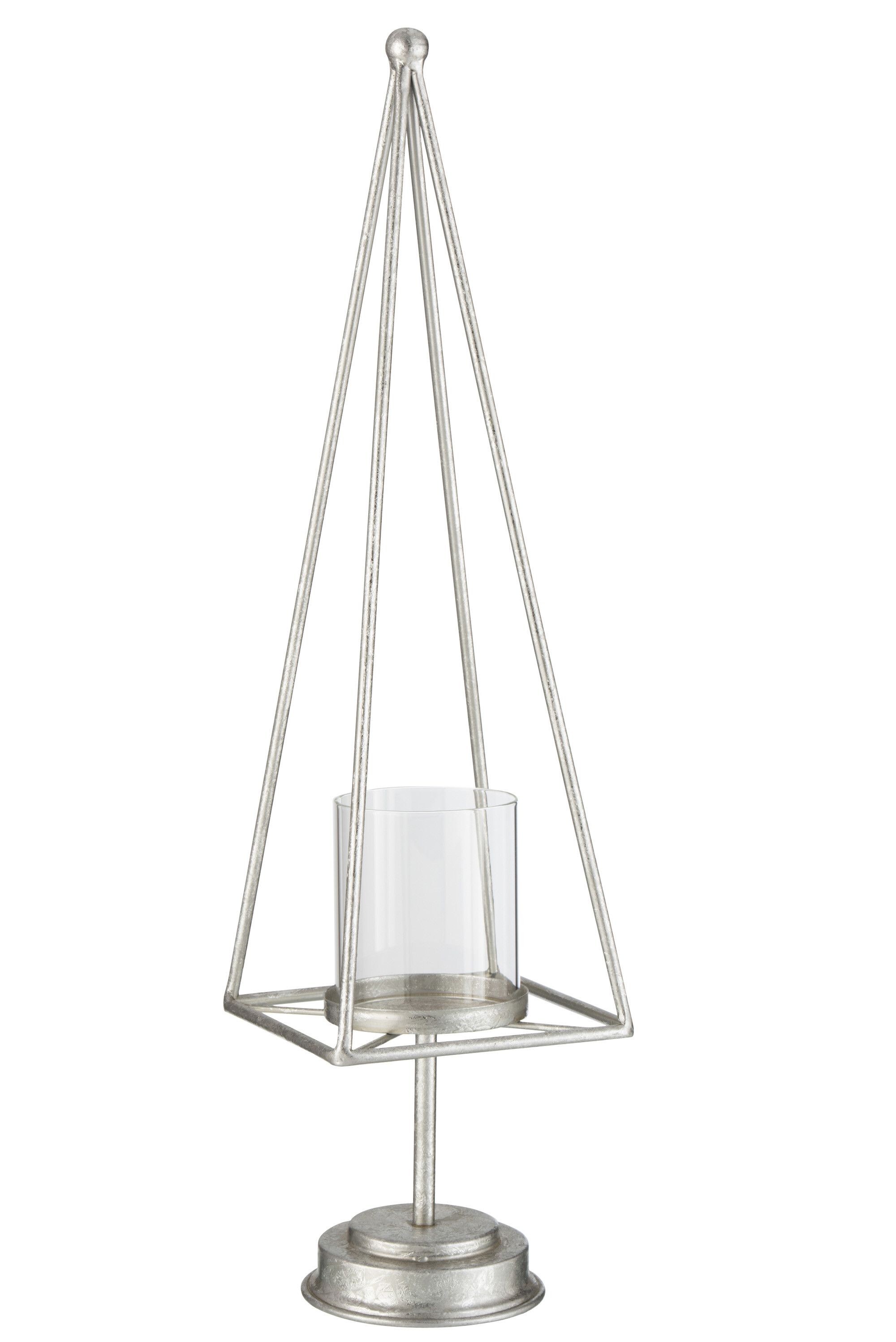 Подсвечник "Пирамида" 21x21x58,5см