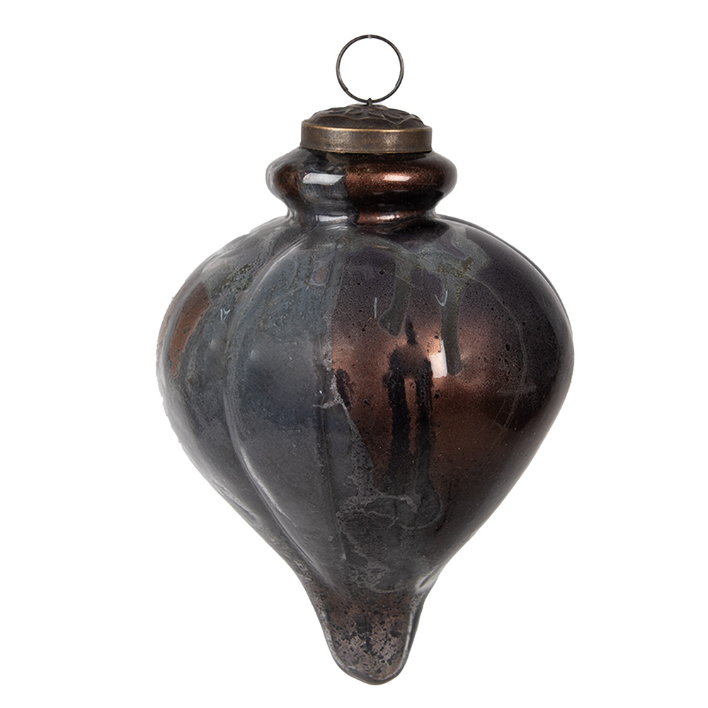 Елочное украшение "Гранж" Ø 10x15см