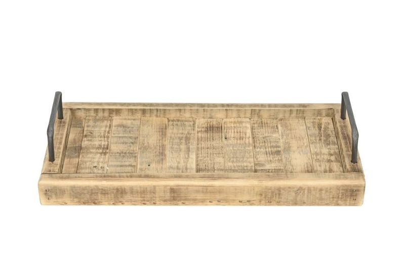 Поднос "Пэтчворк" большой 45x22xH4см + 5см ручки