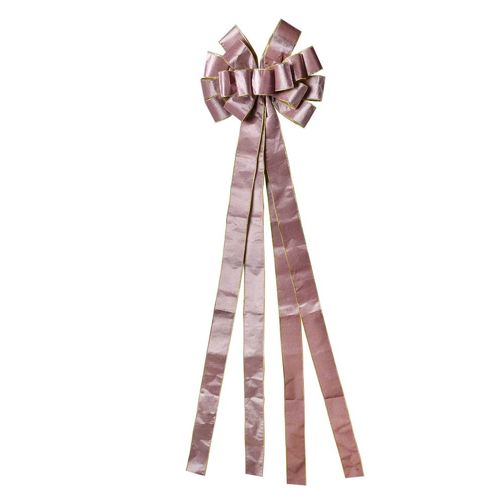 Декор "Бант" пыльная роза 33x135см