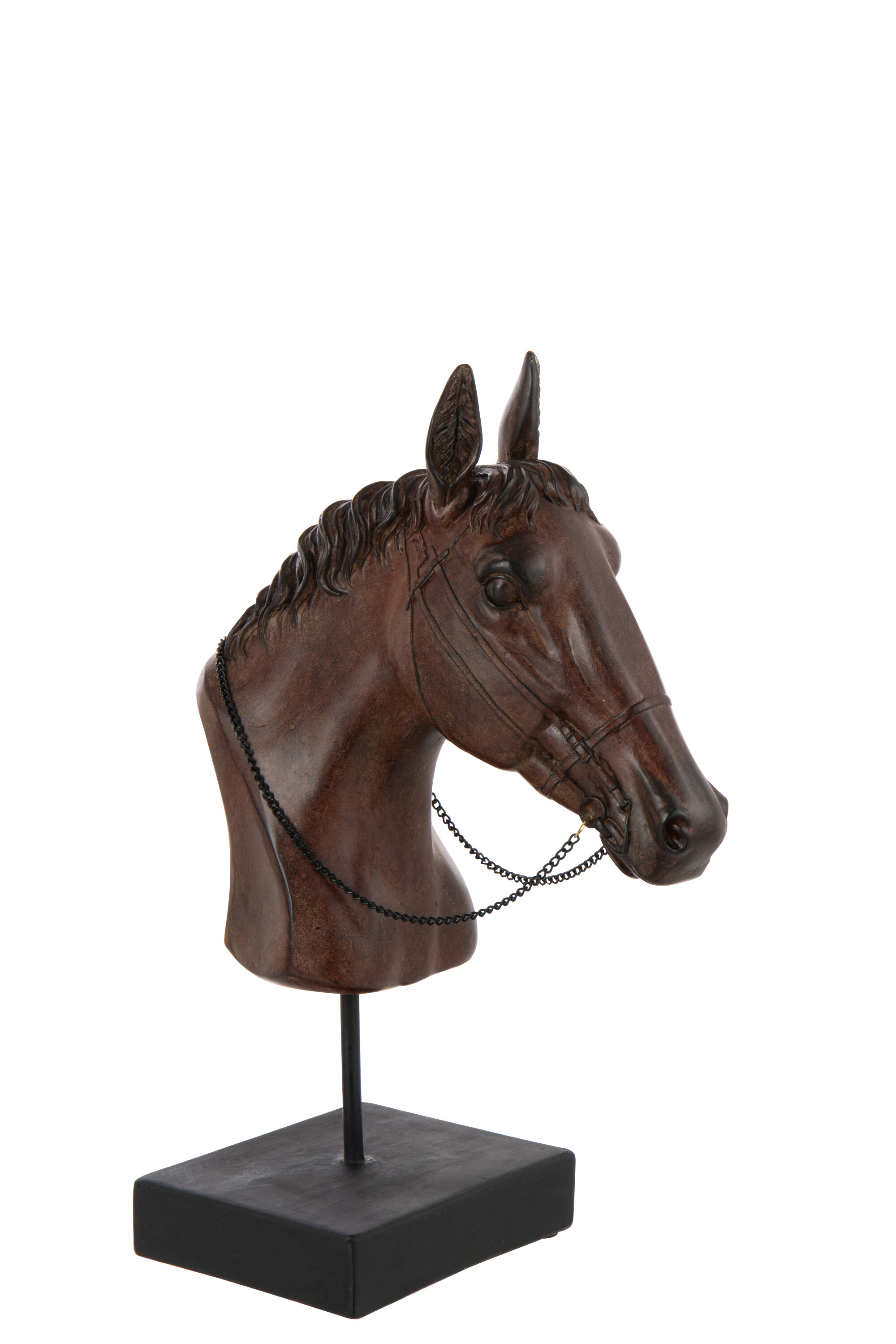 Декор "Бюст лошади" большой 23,5x14x35,5см