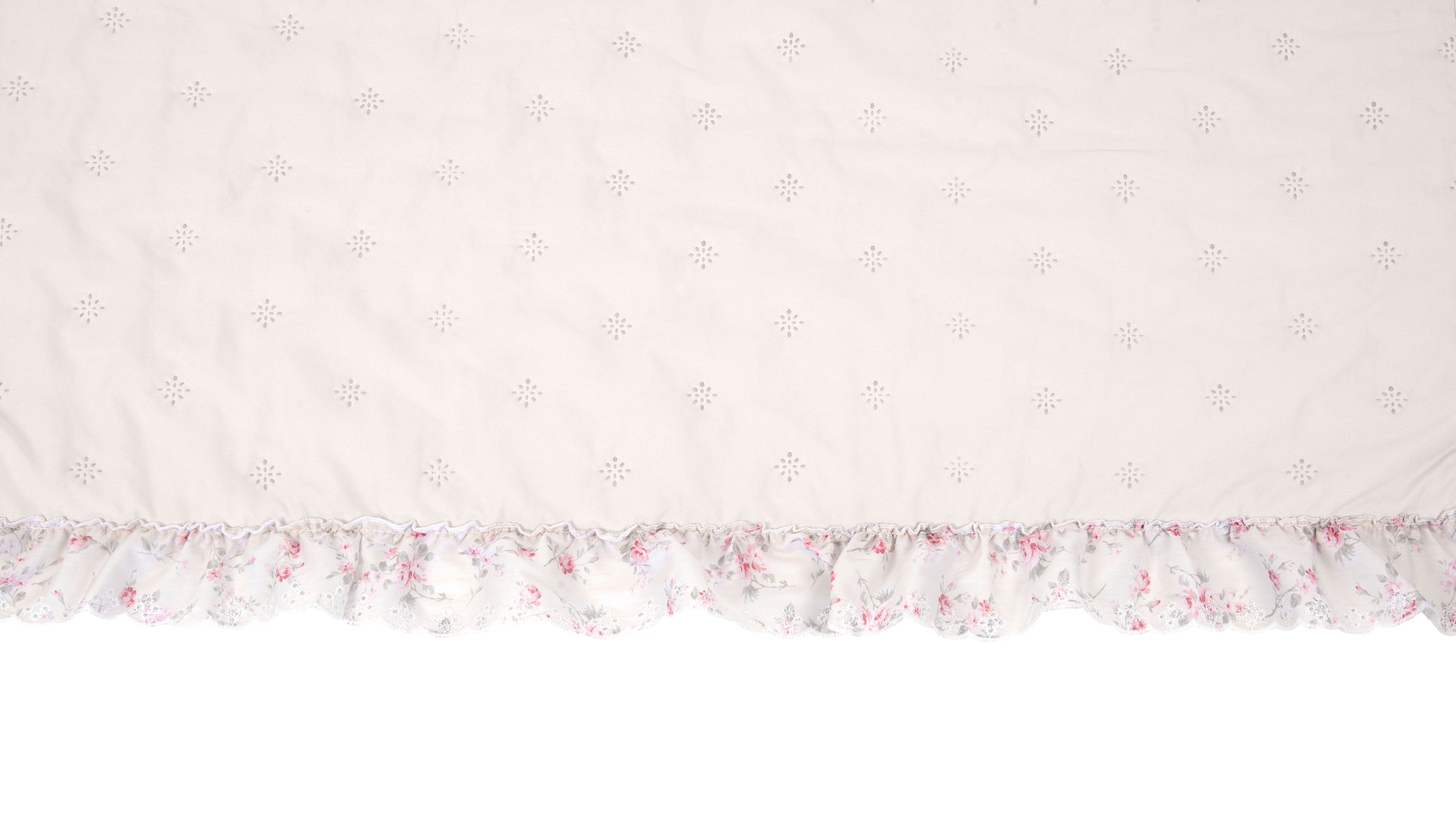 Покрывало 2-спальное "Симфония" АЙВОРИ 260x260см
