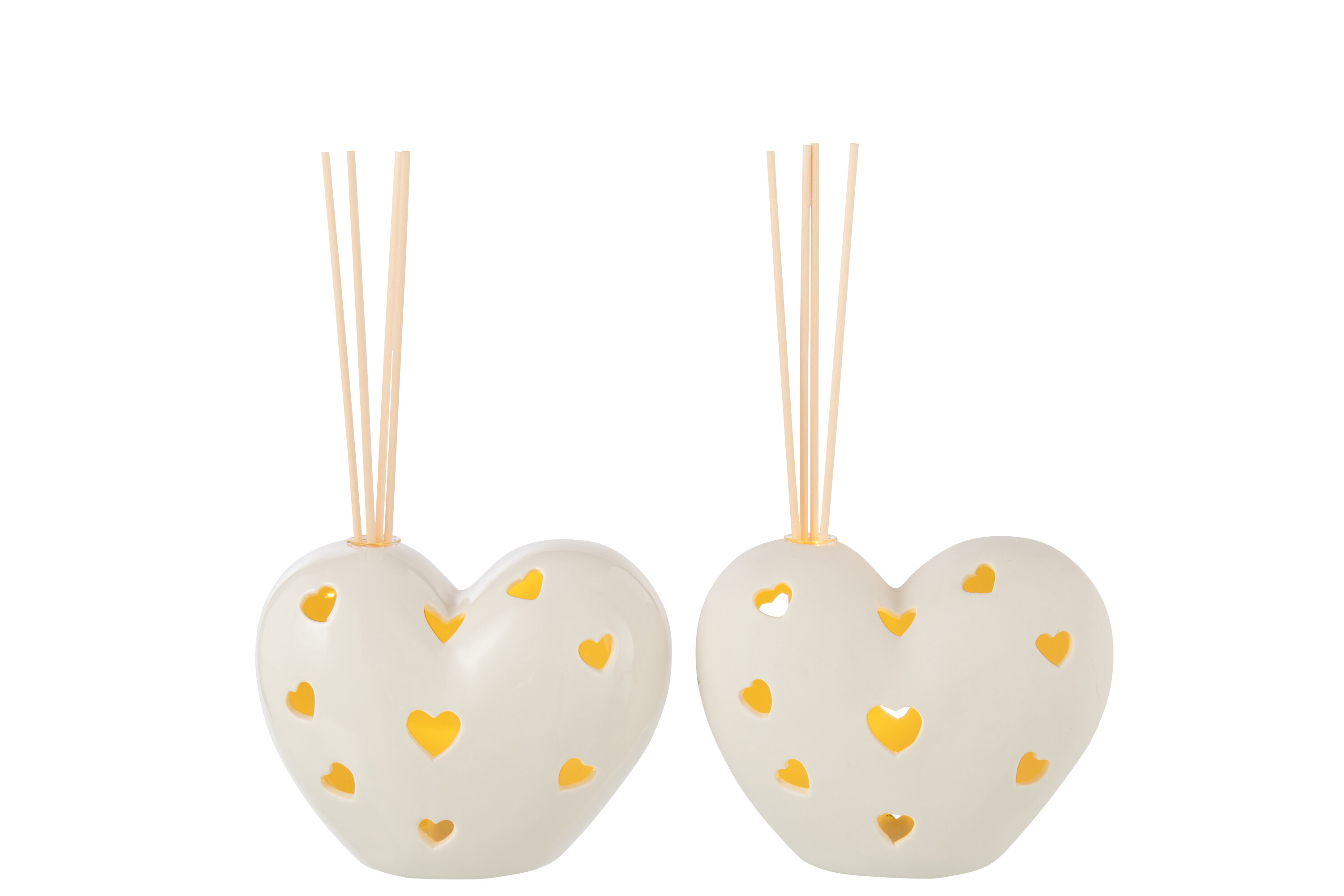 Ваза светодиодная "Сердце" в ассортименте 14x8x11,5см