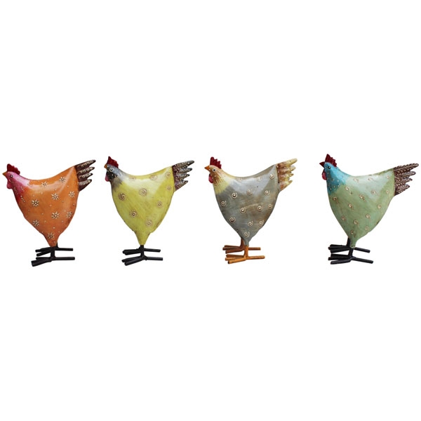 Декор "Курица" в ассортименте 15x7x17см