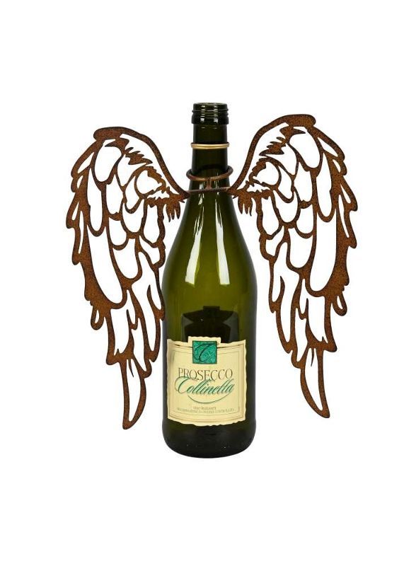 Декор для бутылки "Крылья Ангела" 23,5x6,5x25см