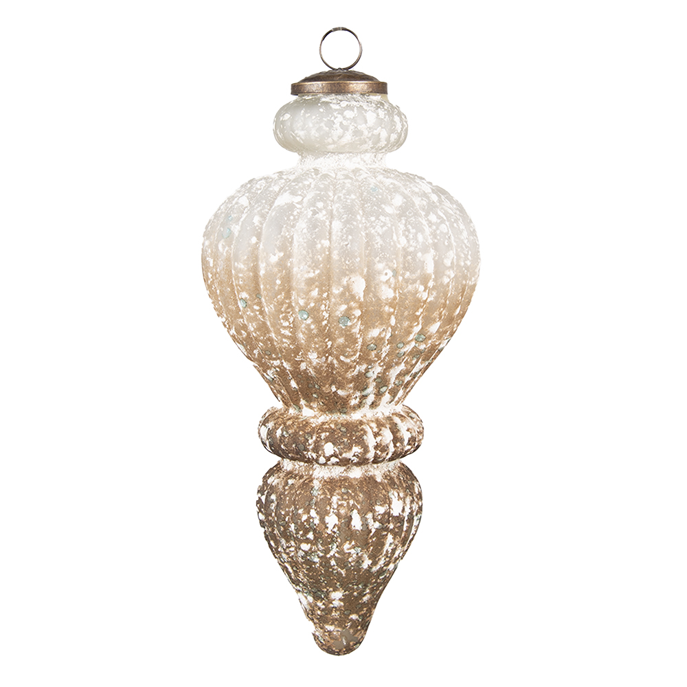 Елочное украшение "Антик" Ø 12x25см