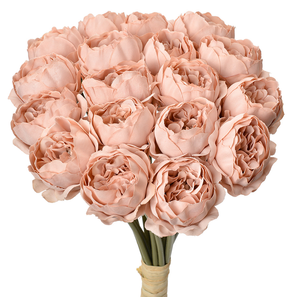 Букет из 18 пионов 20x16x30см