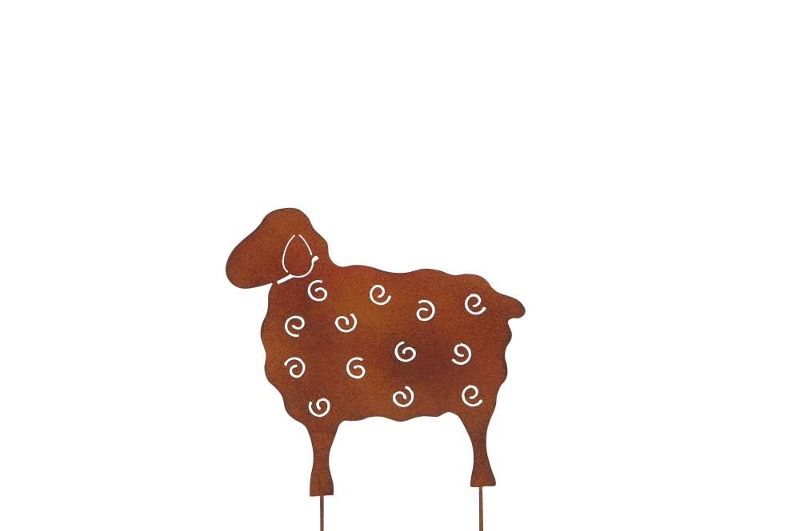 Декор "Овечка"  25,5x25см + 10см штекер