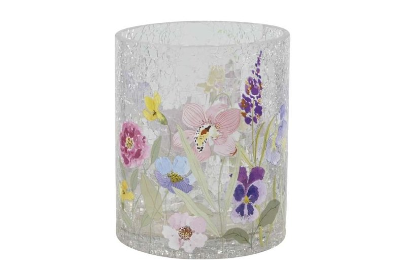 Подсвечник "Цветочная поляна" большой D12xH14см