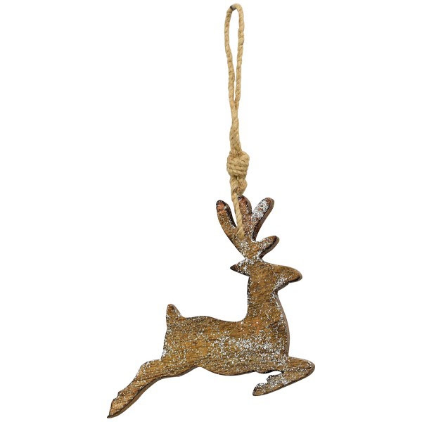 Декор подвесной "Олень" 16x13x2,5см