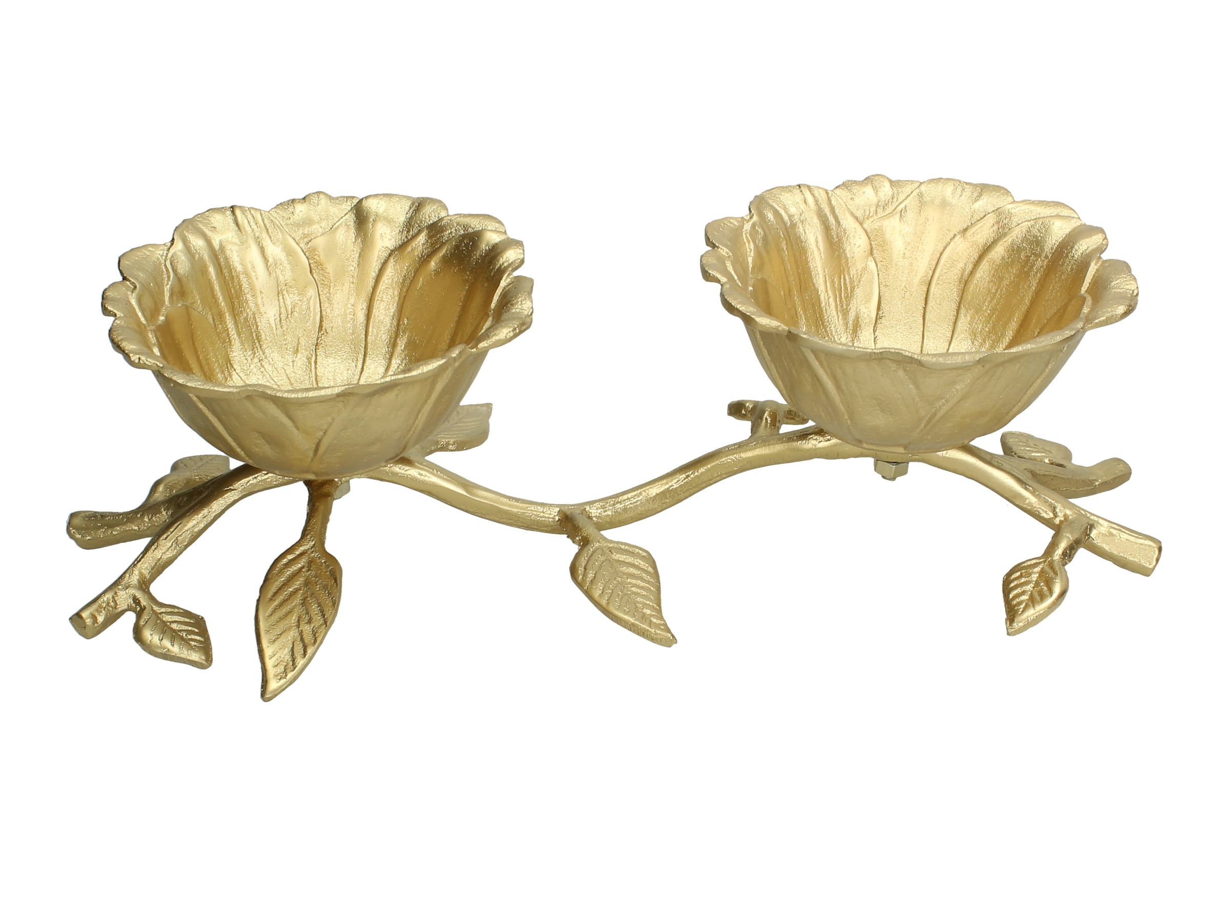 Блюдо декоративное "Ветка" 16х10х36см