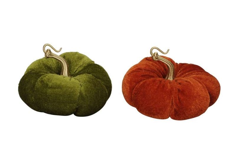 Декор "Тыква" большая в ассортименте 10x7см