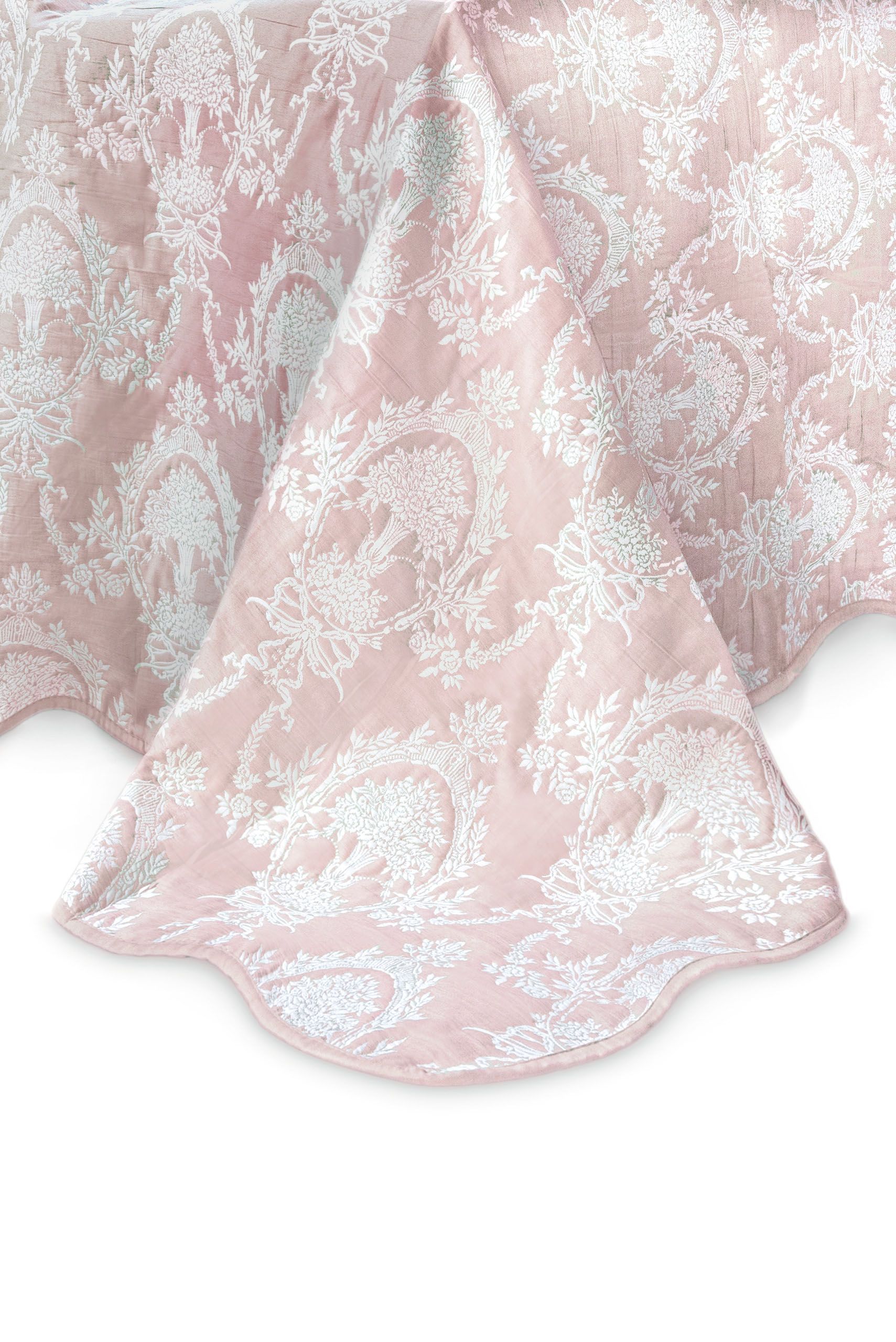 Покрывало жаккард 2-спальное  "Кассиопея" РОЗА 260x260см