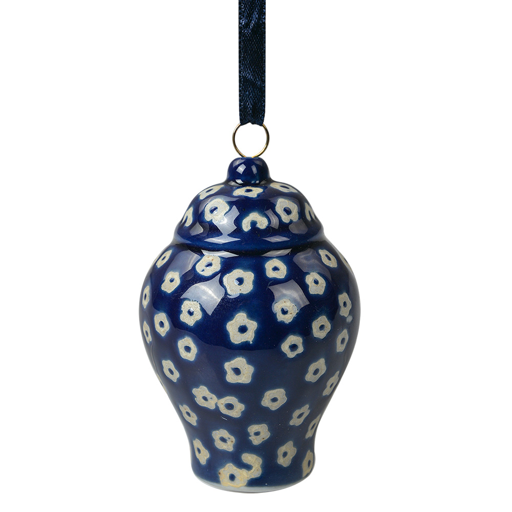 Декор подвесной "Кобальт" Ø 5x8см