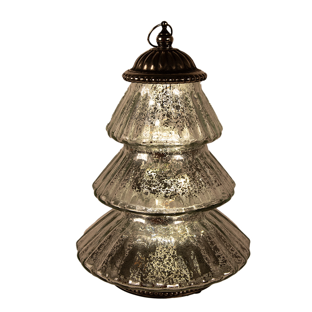 Декор светодиодный "Елка"  Ø 16x22см / 2xAAA