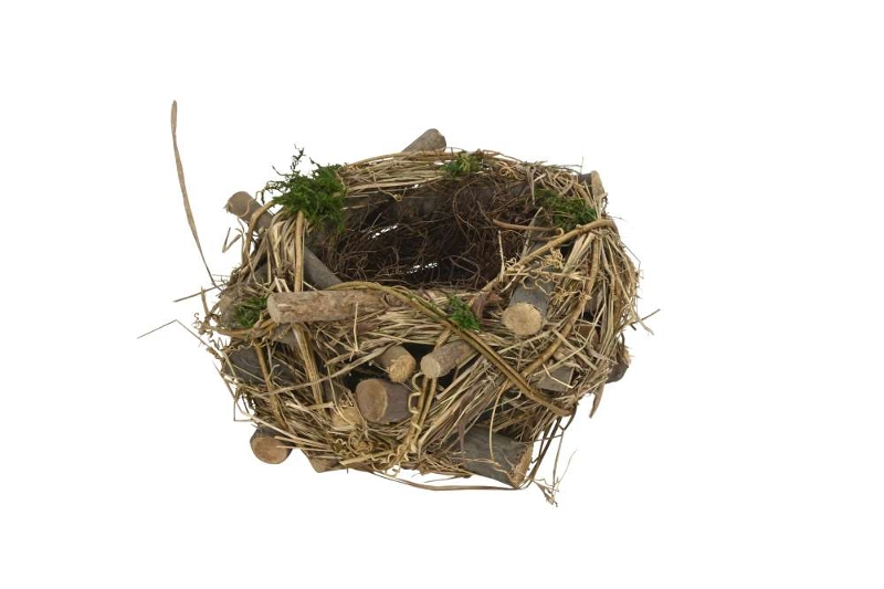 Корзинка декоративная "Гнездо" 20xH9см
