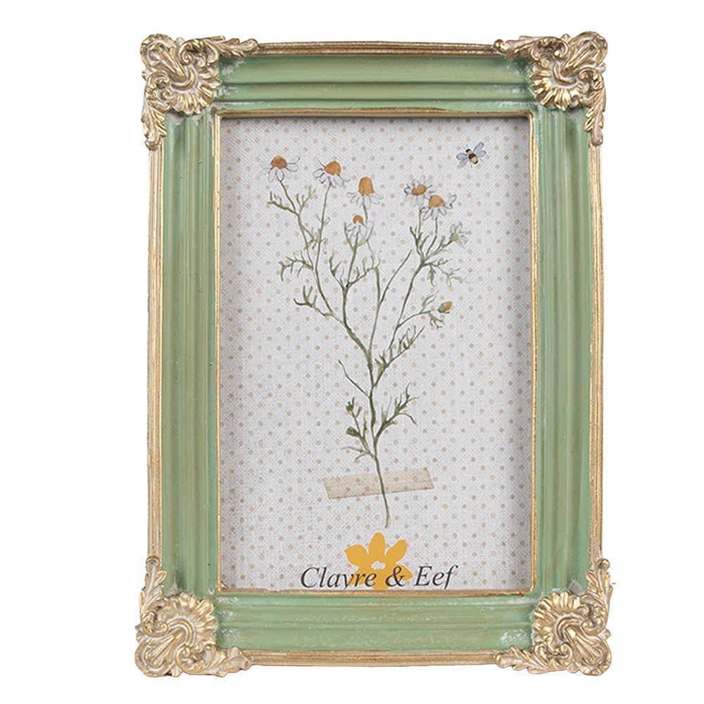Фоторамка "Мятная виньетка" большая 13x2x18см (Фото 10x15см)